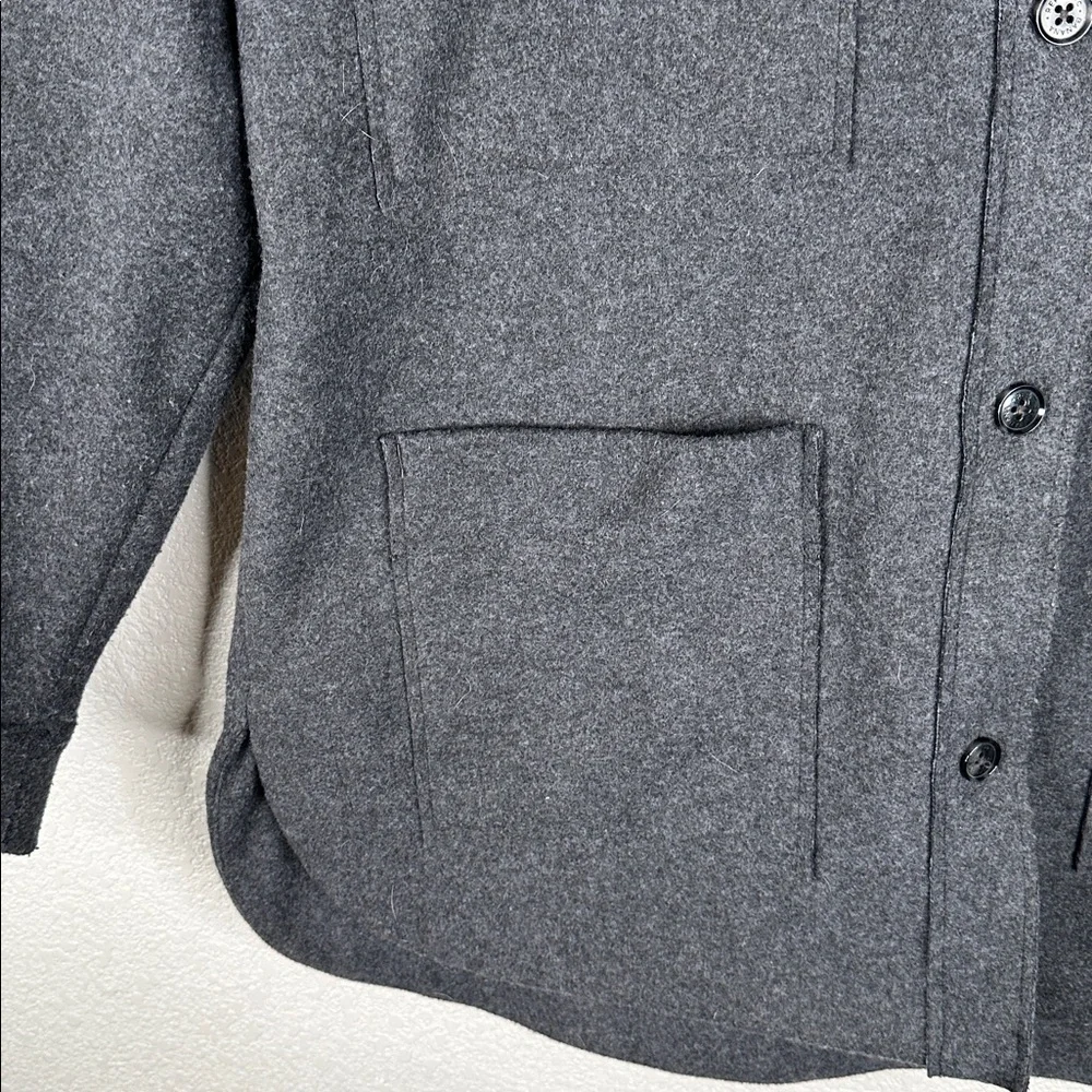 Banana Republic Men's Gray Winter Fall Classic Minimalist Modern Jacket Size Med